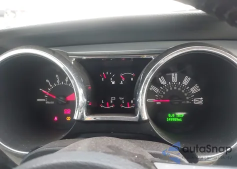 2007 Ford Mustang V6 Deluxe/V6 Premium из США, поврежденный, VIN 1ZVFT80NX75367235